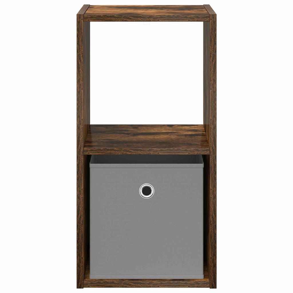 Nightstand Smoked Oak 30.5 x 27 x 59.5 cm Engineered Wood