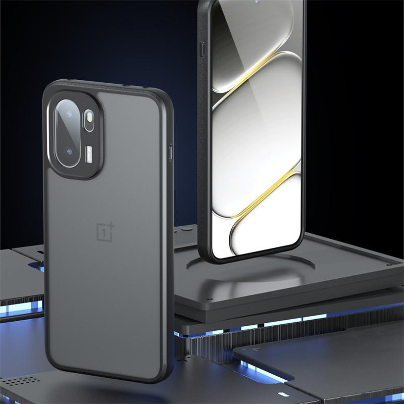 Чехол для OnePlus ACE 6 Чехол-бампер для OnePlus ACE 6 Матовый ПК + ТПУ Ударопрочный Силиконовый Защитный Чехол для Телефона для OnePlus ACE 6