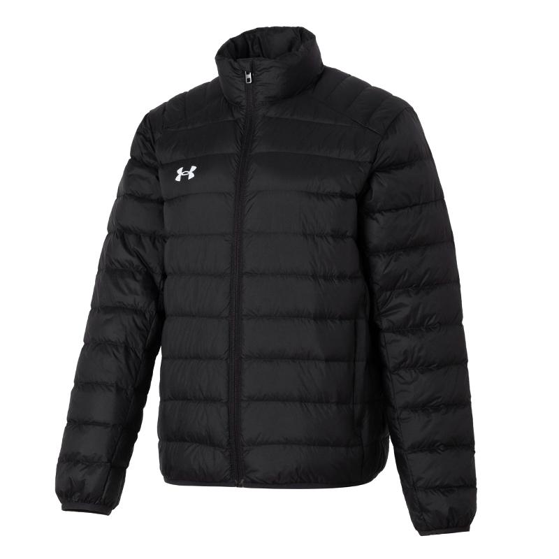 Under Armour Stand Collar Windproof Warm Down Jacket Unisex Black 23600804-001