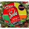 Винтажная металлическая жестяная настенная вывеска Coca Cola Ретро Americana Гараж Мужская берлога Бар Декор