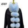 Winter Accessory Faux Fur Scarf with Magnetic Closure Solid Color Soft Plush Design Wrap Windproof Cold-Resistant Outdoor Cycling