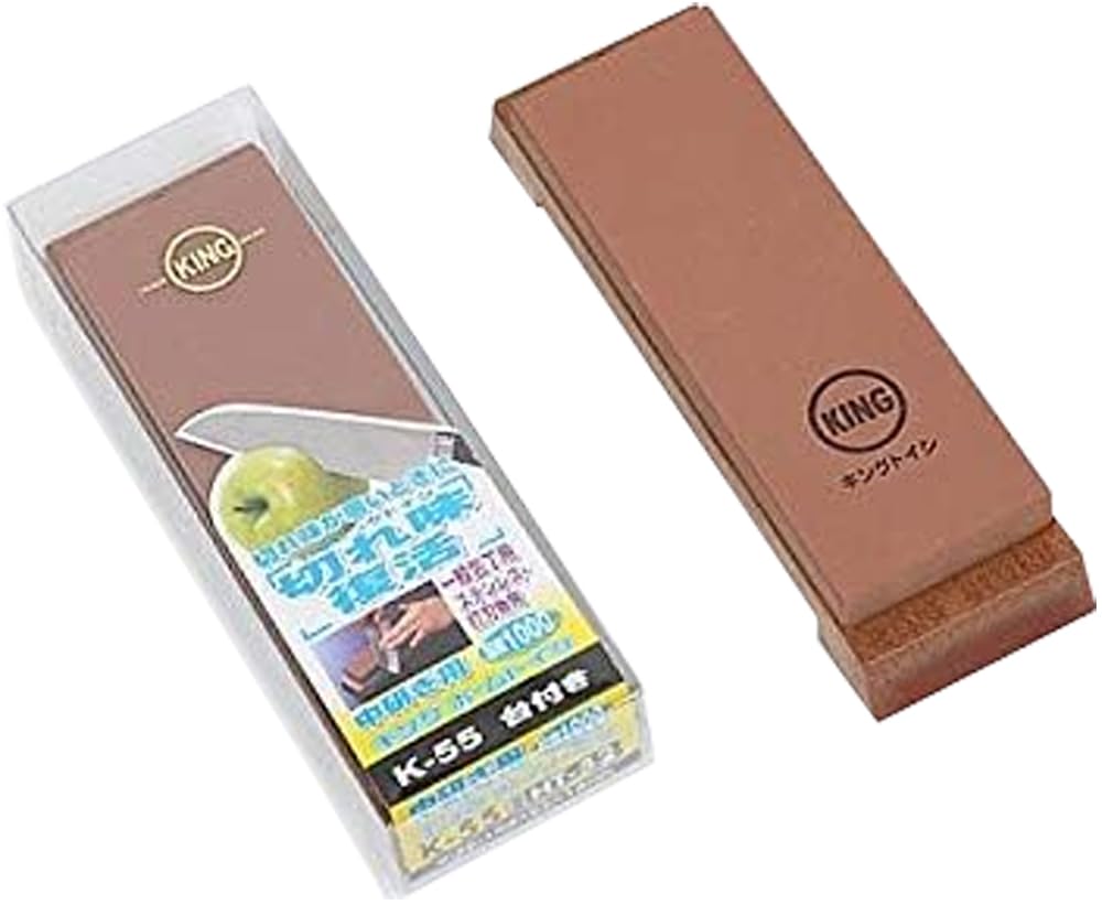 king whetstone Home Toishi K-55 HT-52 185 X 62 X 15 Grit: #1000 Medium Sharpening