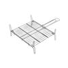 Double Barbecue Grill - Zinc - 50x50 Cm