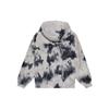 Li-Ning Свободная толстовка с принтом Badfive Tie-Dye, пуловер, женская толстовка с капюшоном, черная, AWDS154-2