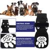 4 Pcs Dog Non-slip Socks Dog Socks with Adjustable Straps Cotton Dog Socks for Large and Small Dogs S/M/L 2