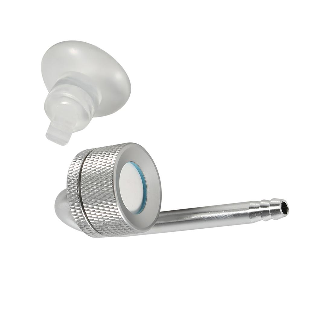 Алюминиевый сплав Диффузор углекислого газа Атомайзер Принадлежности для аквариума Аквариумное оборудование Серебро