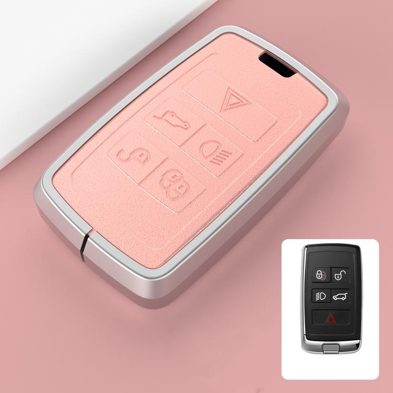 Чехол для ключей из кожаного сплава, защитный чехол для Land Rover Range Rover Discovery 5 Sport, брелок для ключей JAGUAR XE XF XJ F PACE