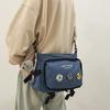 Teen Shoulder Bag Middle School Student Crossbody Bag Large Capacity Messenger Bag