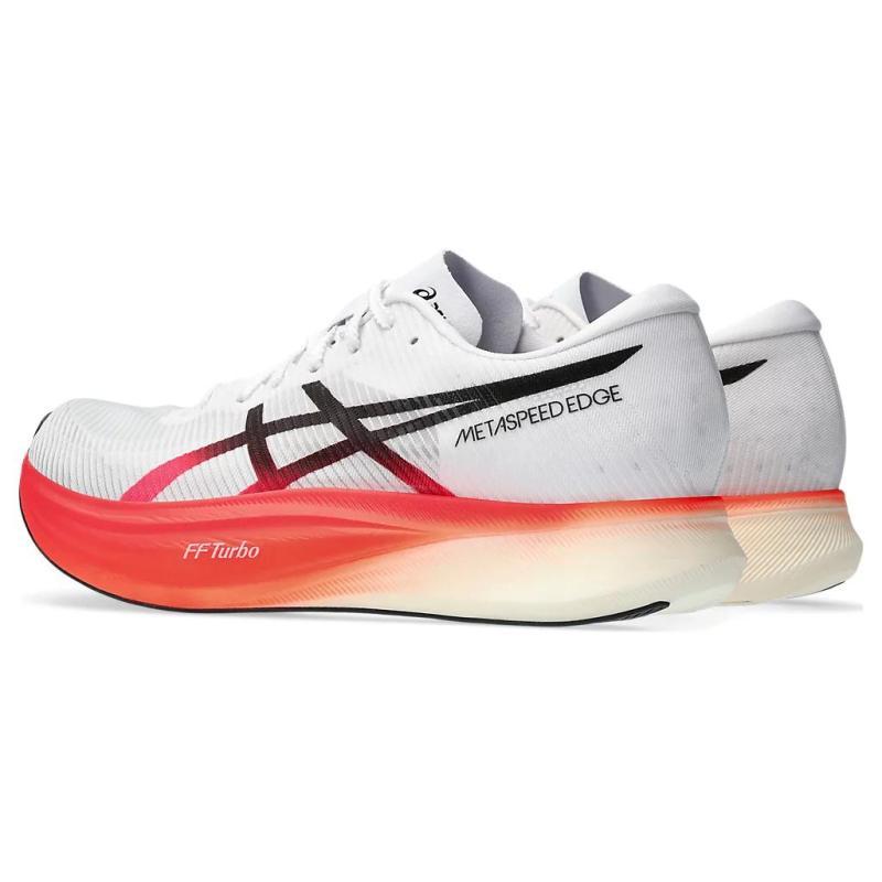 ASICS Metaspeed Edge+ White Sunrise Red Sneakers 1013A116-100