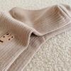 1 Pair Toddler Socks Korean Fashion Cartoon Bear Calf Sock for Kids Boy Girl Spring Autumn Soft Cotton School Sock for Baby
