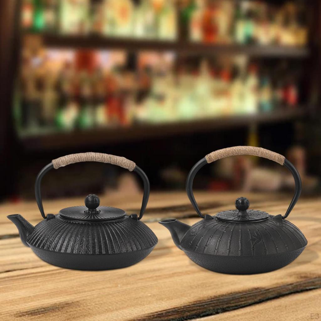 Чугунный заварочный чайник, чайник для кунг-фу, чайник для небольших пикников