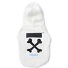 Luxury Designer Winter Autumn Fleece Lining Warm Dog Clothes XS-4XL Large Size French Bull Hoodies 2 Legged Puppy Sweatshirts