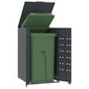 VidaXL Wheeled Storage for Bins for Single Bin Anthracite, Bin Storage, 4008426 Bin Storage