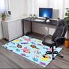 Gabby’s Dollhouse Printed Carpet, for Office Chair Living Room Bedroom Kitchen Room Decor Gifts.