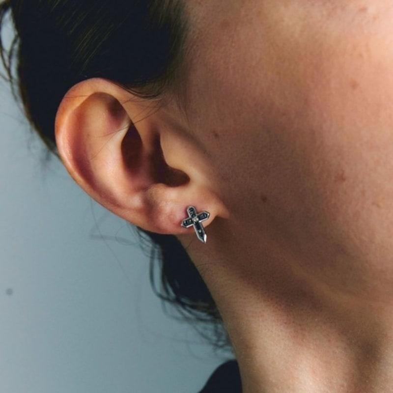 Серебряные гвоздики Gaman Crux Tempus