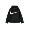Nike Клубная флисовая толстовка с карманом-кенгуру и контрастным принтом с логотипом, мужская толстовка черного цвета DQ4897-010