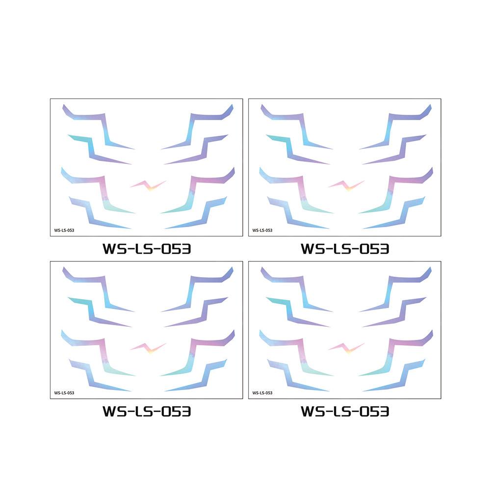 1 Набор Для Kpop Охотники на Демонов Руми Кан Косплей Реквизит Тату-Наклейка Руми Тату Демонизирующая Наклейка Для Подарков на Вечеринку Хэллоуин