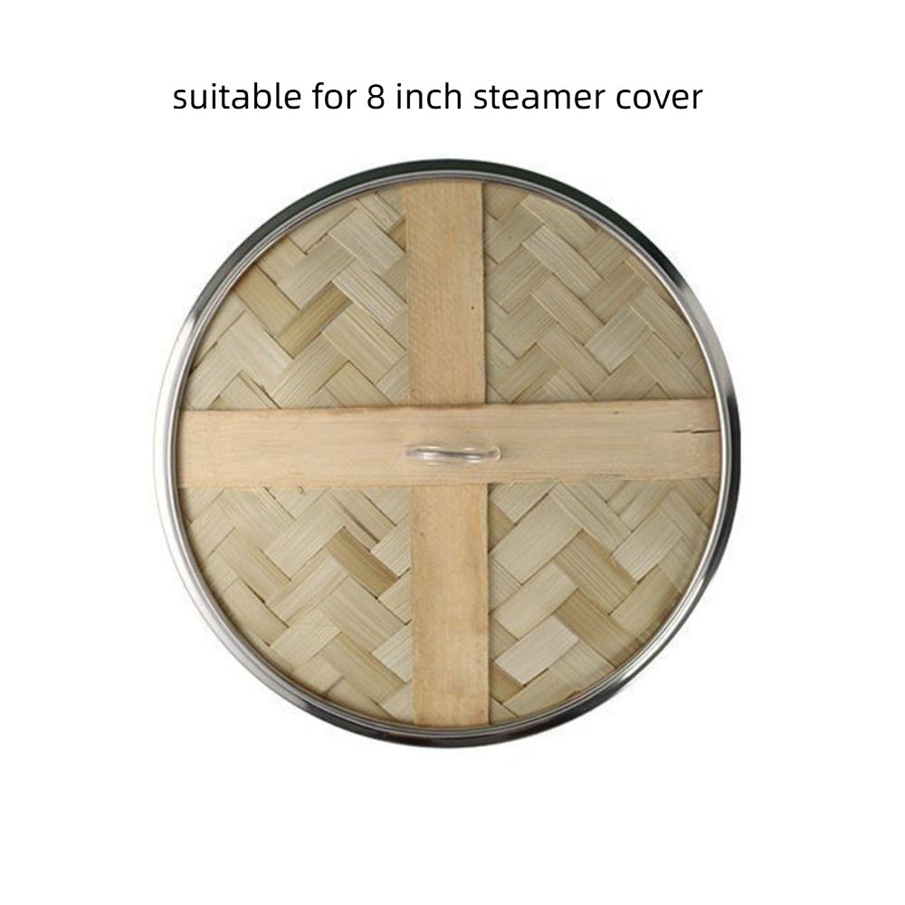 Гаджет Китайская бамбуковая крышка Пароварка-корзина для приготовления на пару Пароварка для продуктов Пароварка из бамбука Пароварка