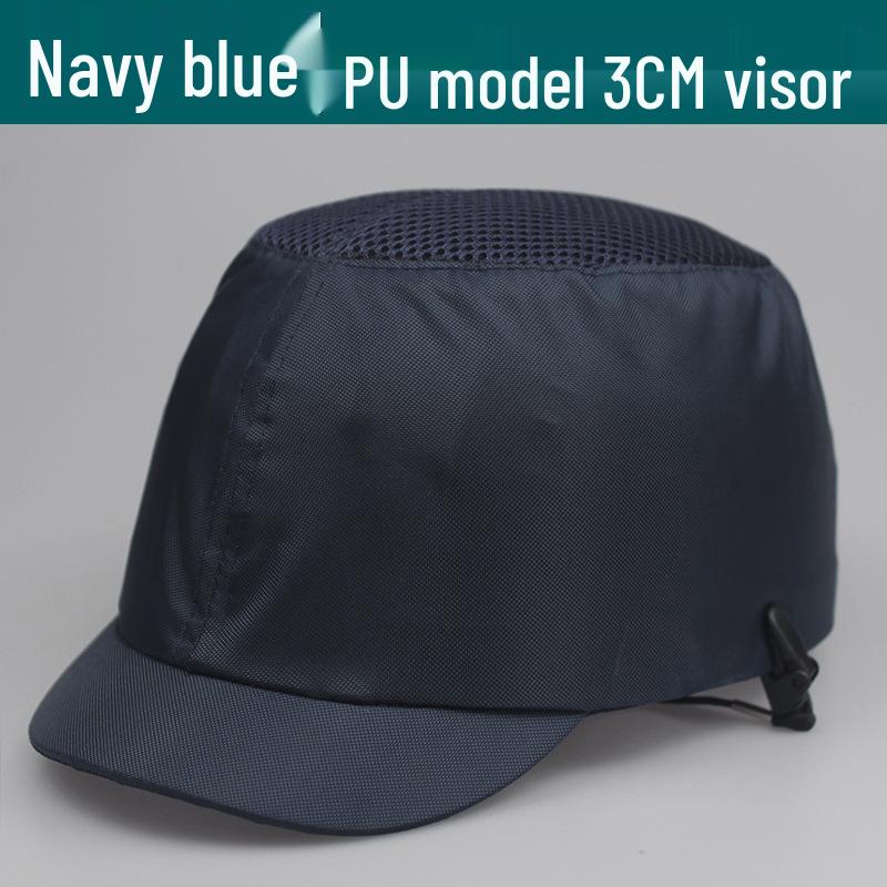 Breathable Lightweight Anti-Impact Baseball-Style Waterproof Safety Helmet Liner