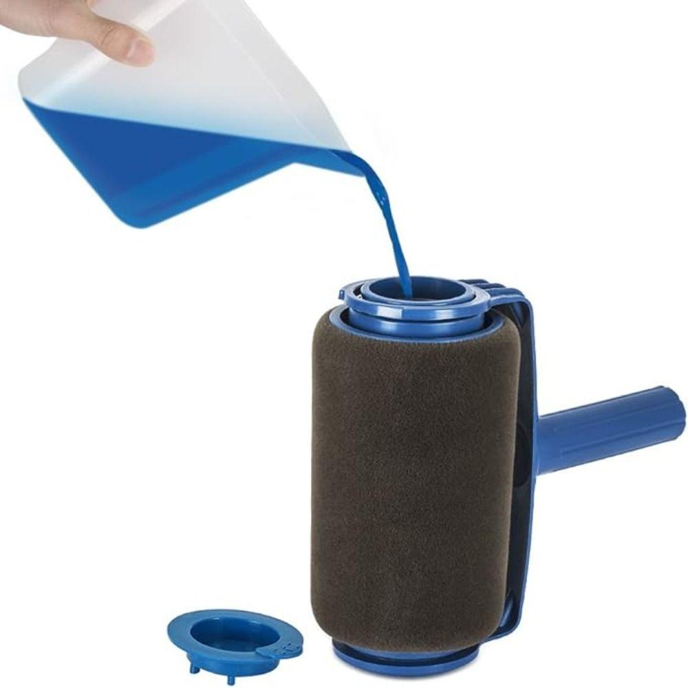 Big Roller Paint Roller Brush Transform Fine Bristled Rolling Brush Wall Brush Drum Brush  Door