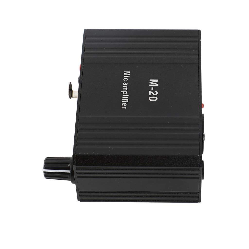 Микрофонный предусилитель с высоким коэффициентом усиления, фантомным питанием 48 В, выход XLR, микрофонный предусилитель для динамических и конденсаторных микрофонов