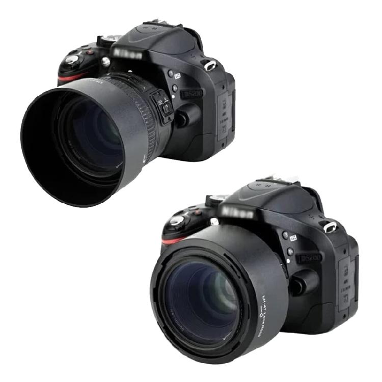 Бленда HB-47 Реверсивная для камеры Yongnuo AF50mm/1.8G