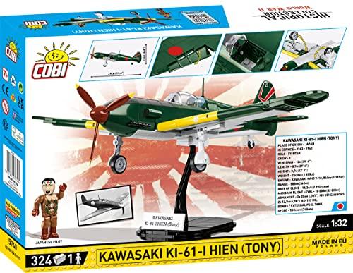 Конструктор COBI Истребитель Японской Армии 1/32 Hien KI-61 Kawasaki Тип 3 Истребитель 324 Детали Совместим с Lego #5740
