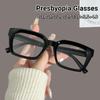 Luxury Oversized Reading Glasses Men Women Pc Square Presbyopia Eyewear Unisex Fashion Anti-Blue Light Large Frame Eyeglasses