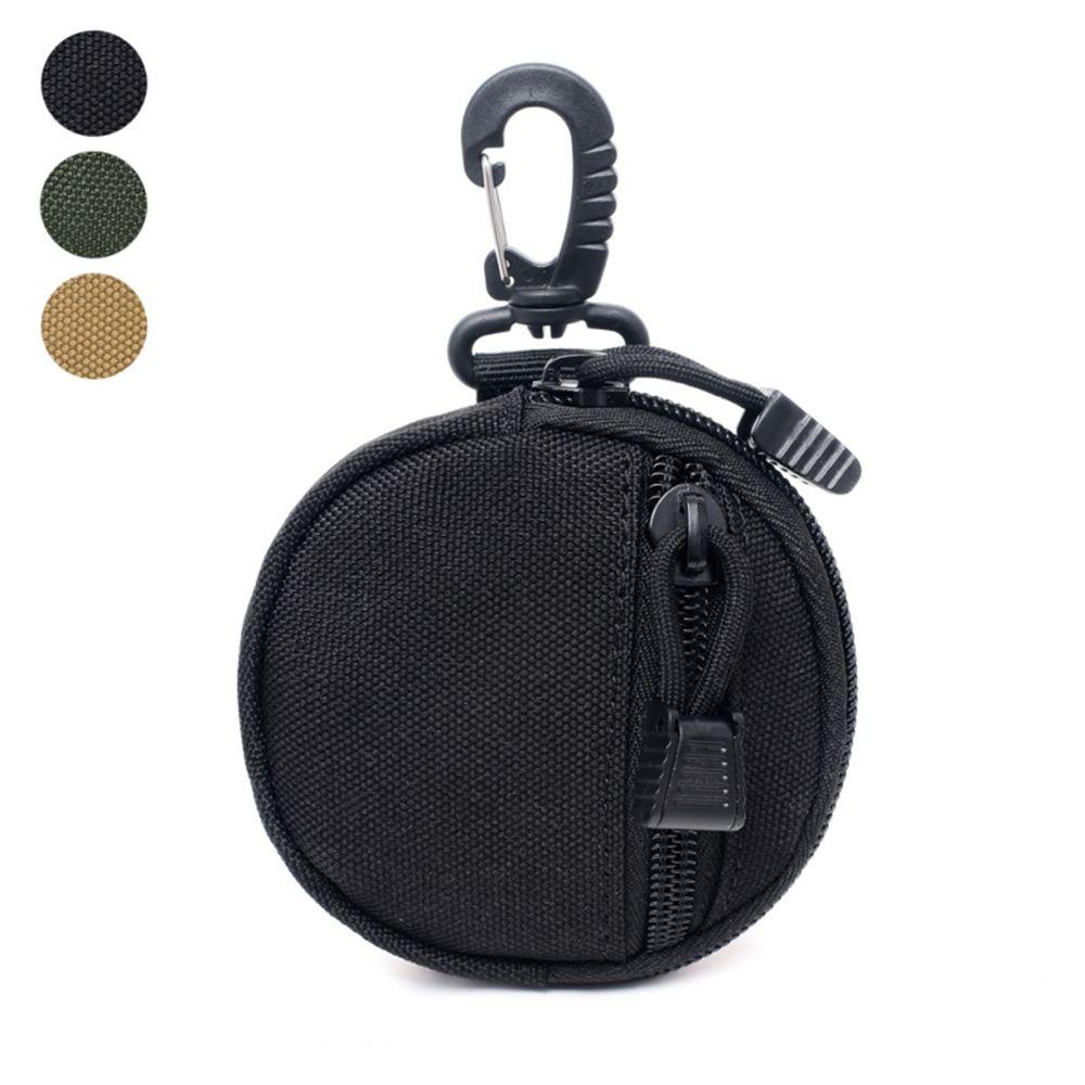 with Zipper Portable Bag EDC Outdoor Tool Key Holder Pouch Coin Purses Wallet