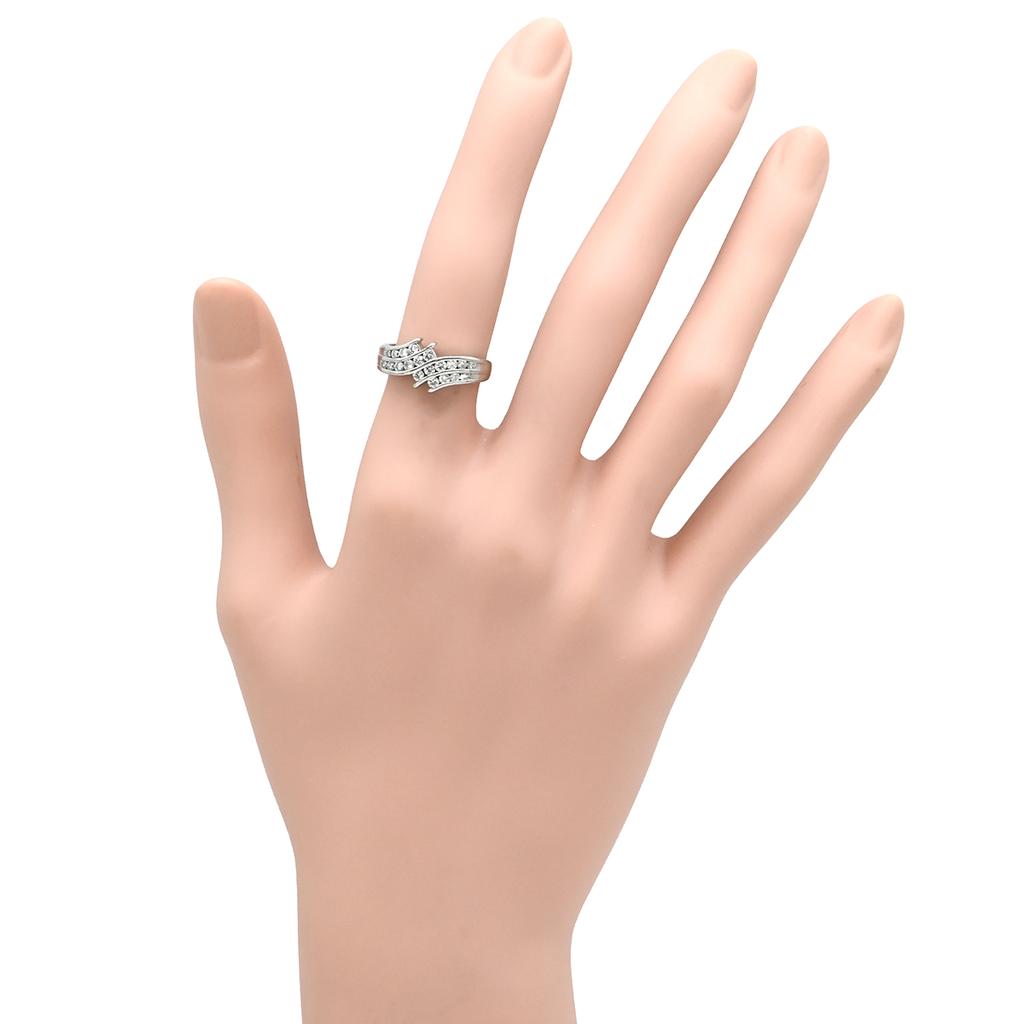 NON BRAND - Diamond 0.50ctRing ring Pt900/diamond #10(JP Size) Array
