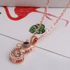 Douyin Kuaishou Same Love Pendant 100 Languages I Love You Projection Memory Necklace Jewelry