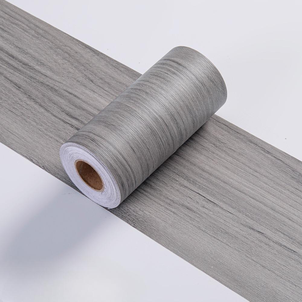 1 шт. 5 м x 10 см/20 см Наклейка для декора дверной рамы с имитацией древесной текстуры, Наклейки на стену для спальни и гостиной, Декоративные линии для пола