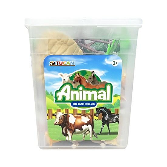 Набор фигурок Toucan Ranch из 50 штук, популярные игрушки в Корее