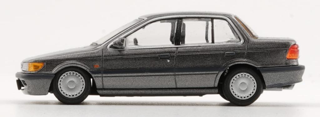 BM CREATIONS Mitsubishi Lancer GTI 1988 Silver LHD Finished Product 1/64