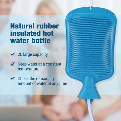 2000 мл клизменный мешок для домашнего использования для женщин промывание анального отверстия мешок медицинского класса многоразовый силиконовый водный мешок для очищения кишечника энтероклизм