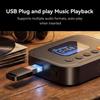 Bluetooth 6.0 Приемник для проводного динамика 3,5 мм AUX RCA Беспроводной адаптер Встроенный микрофон HiFi Стерео Аудио Усилитель АксессуарХороший продукт