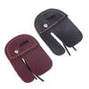 Leather Archery Finger Guard Protection Pad Glove Tab Bow Shooting Protector