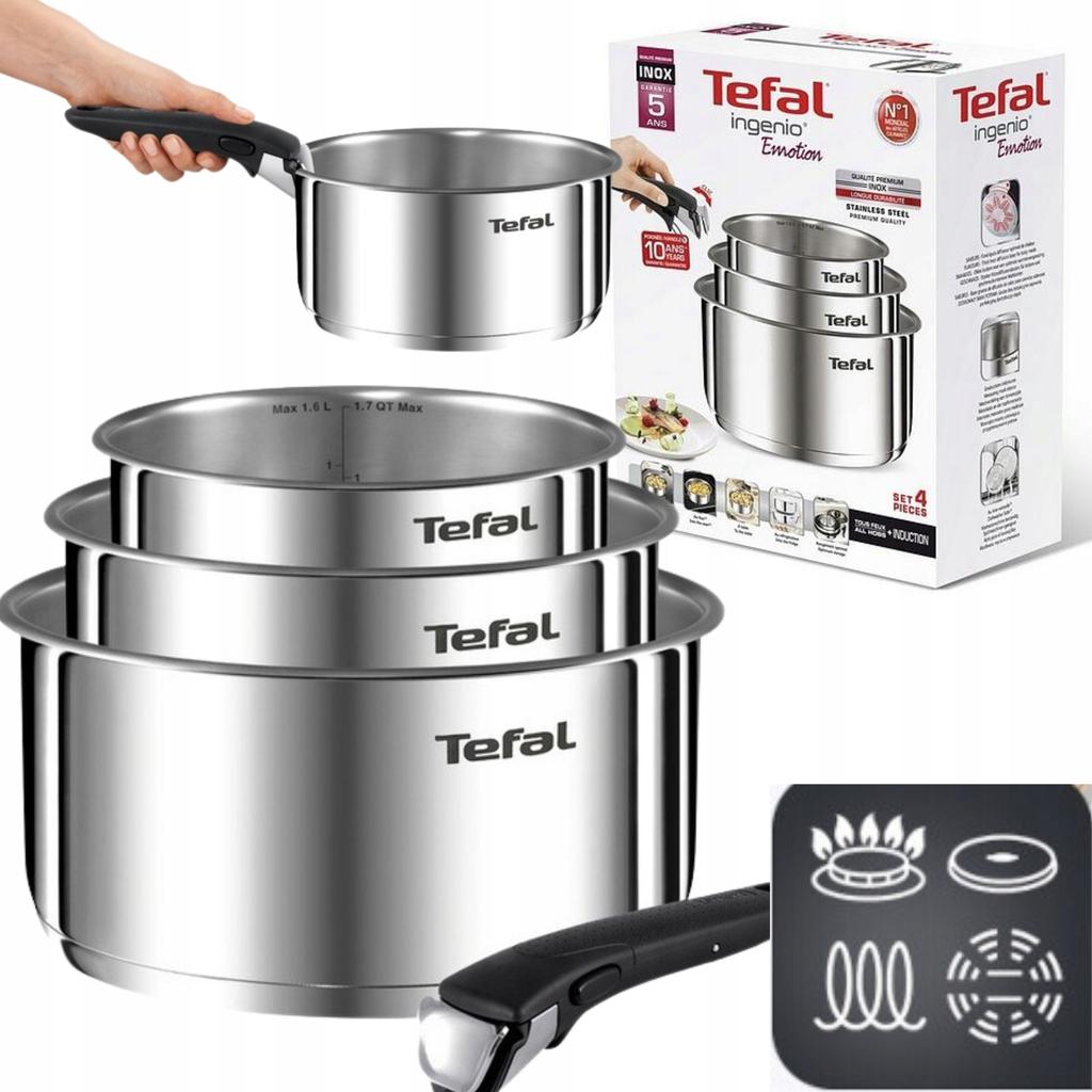 Набор кастрюль Tefal Ingenio Emotion L8964S44 (4 шт) 1 шт.