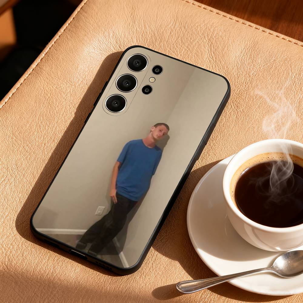Funny D-Daniel L-Larson M-Meme Phone Case For Samsung S26,S25,24,23,22,30,21,10,9,Ultra,Plus,Lite,Black Soft Case