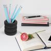 Stationery Storage Tire Shaped Pen Holder Black Stack Box Pencil Holder  Plant Pot