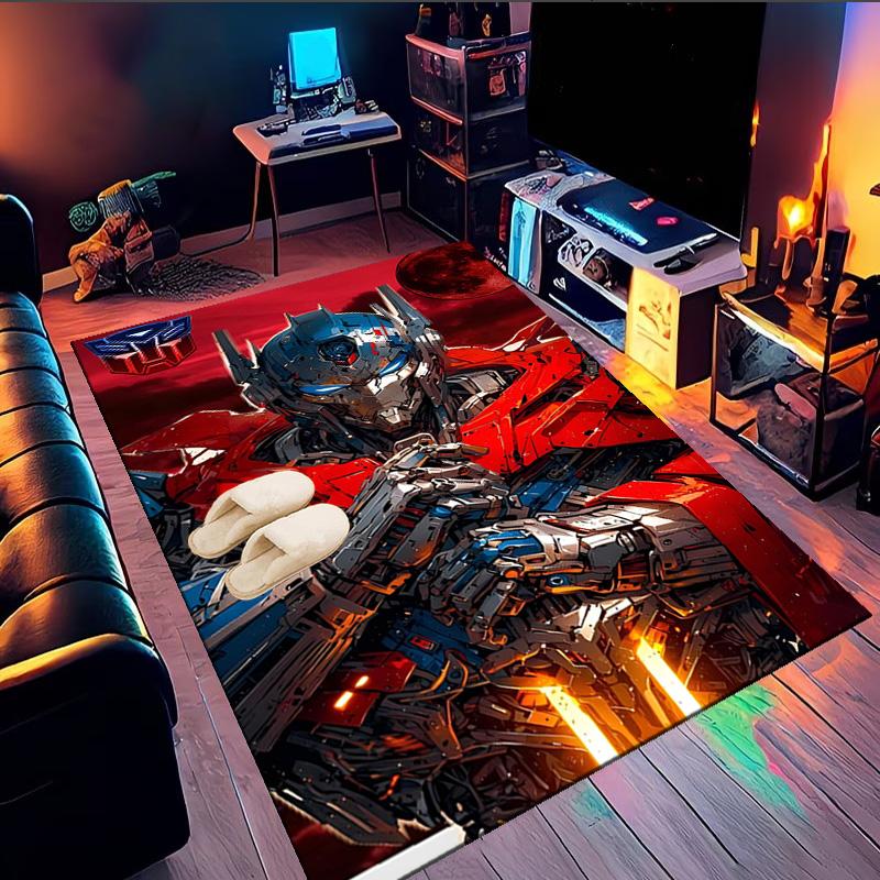 Optimus-Prime Area Rug Suitable for Indoor And Outdoor,Carpets for Kitchens, Homes, Offices, Living Rooms,Home Decor,Christmas Gift