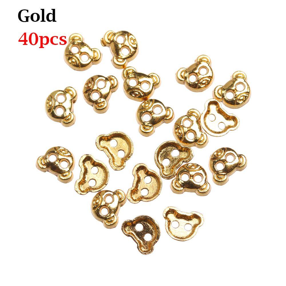 5 мм Craft Dollhoues Миниатюрная одежда Швейные пряжки Мини-пуговицы DIY Кукольная одежда Металлическая пряжка