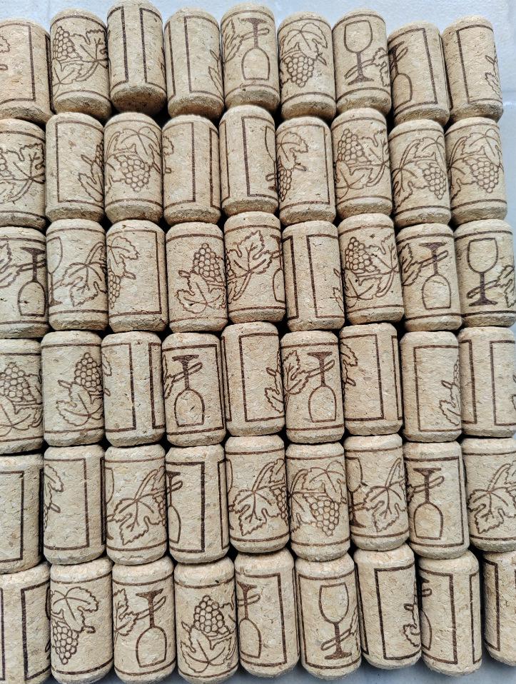 Высокоплотные натуральные синтетические пробки для винных и шампанских бутылок