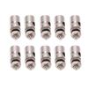 10Pcs 2.1mm RC Plane Pushrod Connector Linkage Metal Quick Adjust Stopper for KT Fixed Wing Aircraft