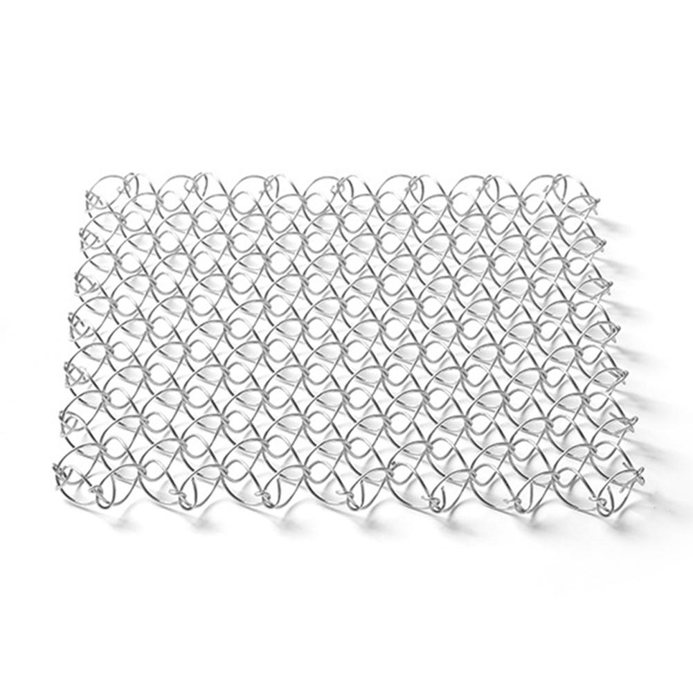 Уличный пружинный изолированный коврик из нержавеющей стали 304, теплоизоляционная подушка, термостойкий коврик для горячих блюд, кастрюль и сковородок для кемпинга