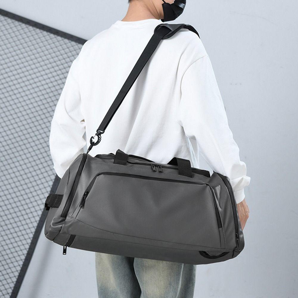 Casual Travel Duffel Bag Large Capacity Gym Shoulder Bag Travel Luggage Handbag Business Trips