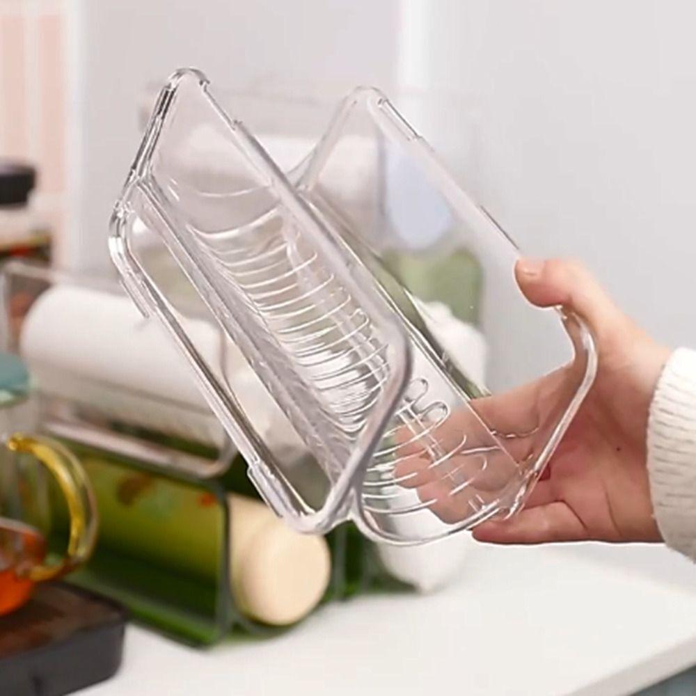 Многослойная стойка для хранения чашек Прозрачный органайзер для бутылок с водой Держатель для бутылок с водой Шкаф