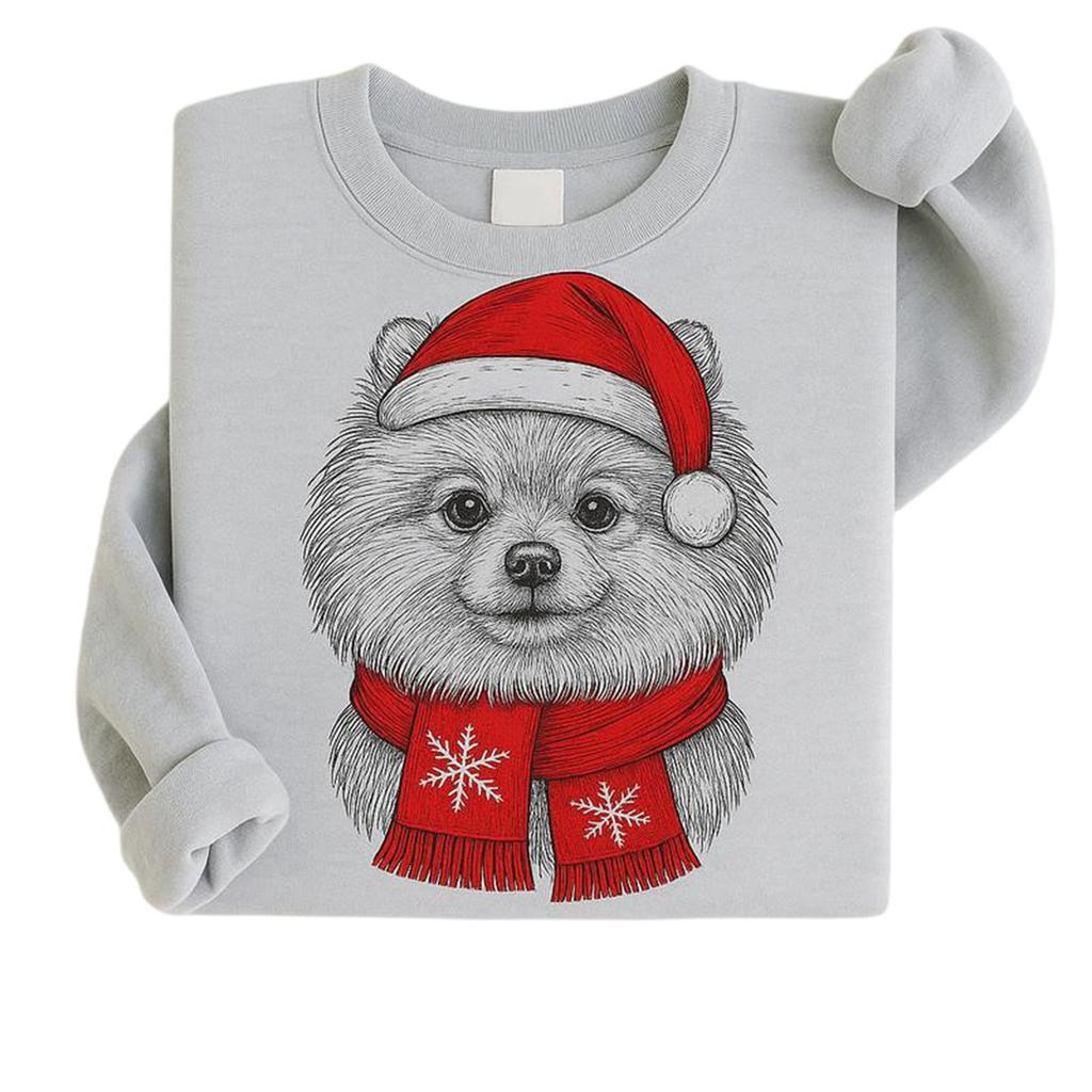 Christmas T-Shirts And Sweatshirts, Women'S Sweatshirts, Long-Sleeved Pullover Sweatshirts, Women'S Long-Sleeved Tops