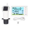 Ultrasonic Level Sensor Water Tank Liquid Depth Meter Electronic Digital Display Receiver Transmitter for Household Use
