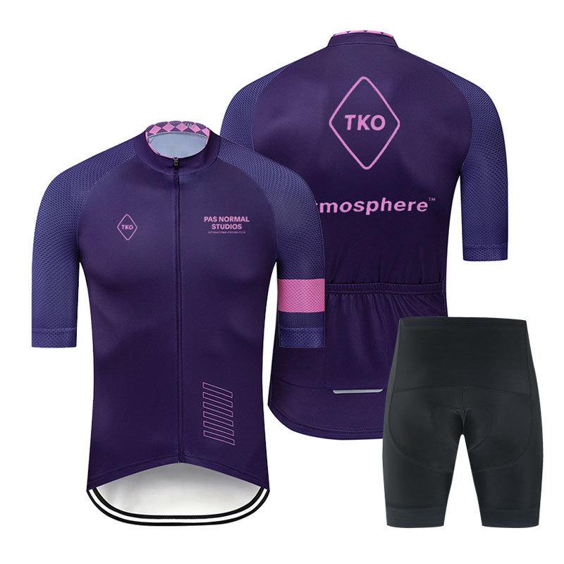 Summer Cycling Suit Men's Short-sleeved Team Version Bicycle Road Bike Cycling Suit